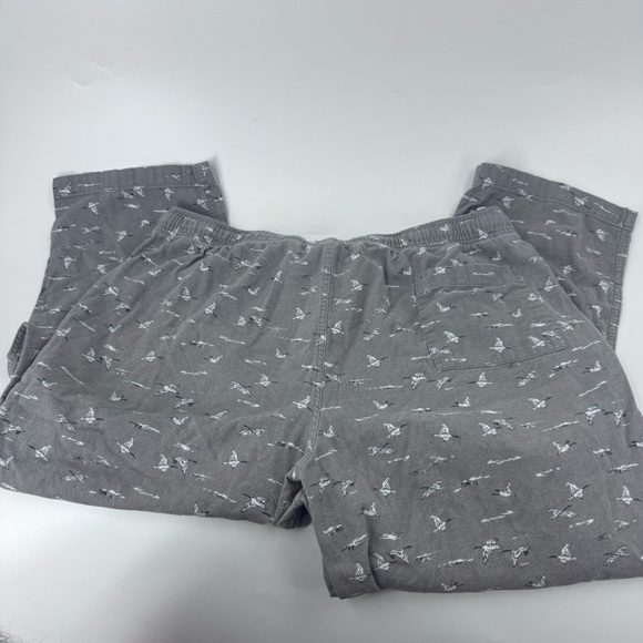 J. Crew Gray Pajama Pants with Elastic Waistband - Picture 5 of 8